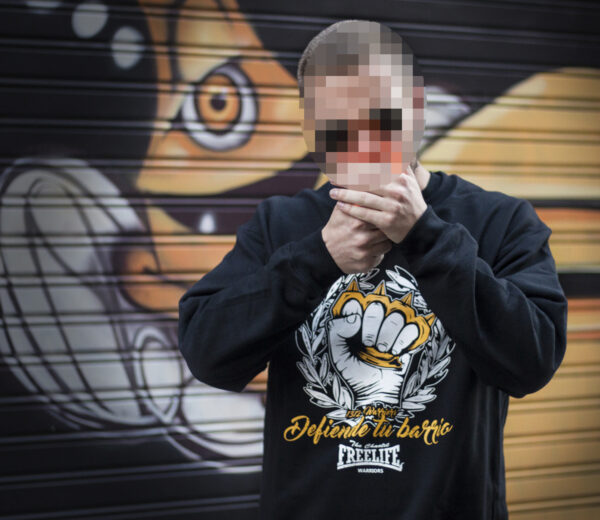 Sudadera Defiende tu barrio- FreeLife Madrid