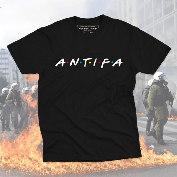 Camiseta antifa friends