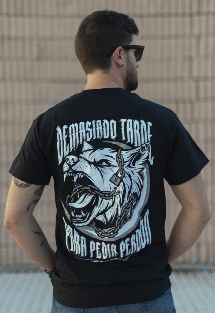 Camiseta Demasiado Tarde para pedir perdón