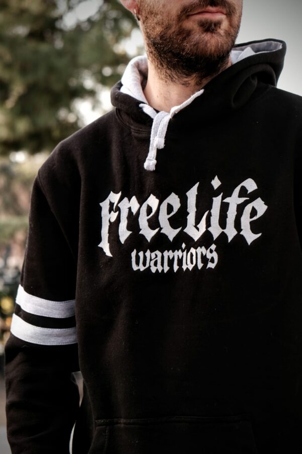 Sudadera Ringed Free Life Warriors