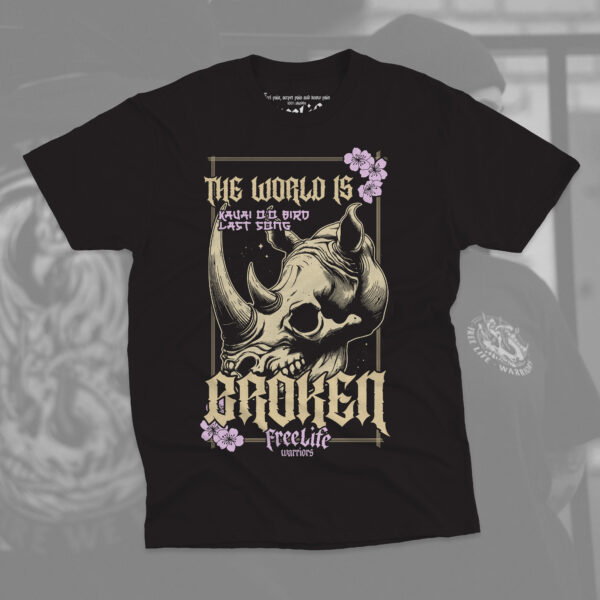 The world is broken, mockup freelife warriors