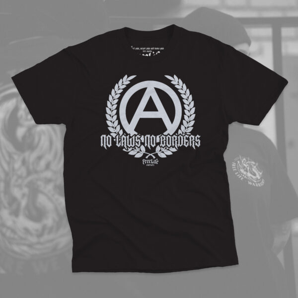 Camiseta Unisex - No Laws No Borders