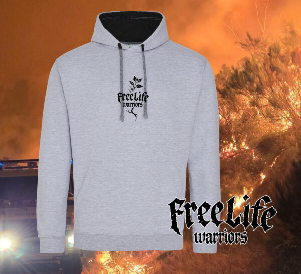 Sudadera Earth First - Free Life Warriors - Imagen 2